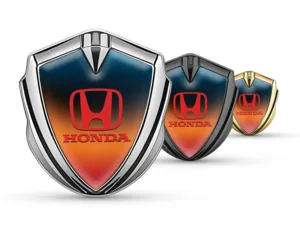 Honda Fender Abzeichen Tuning Inspiriert Glänzendes Emblem